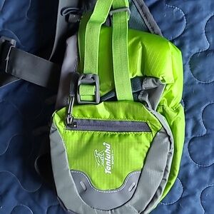 Tanluhu Waterproof Waist Pack with Water Bottle Holder Running Hiking Cycling